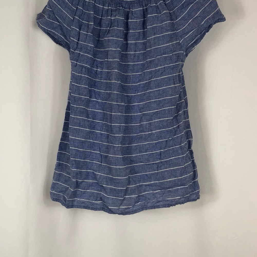 BeachLunchLounge Line/Cotton short sleeve top S - Picture 9 of 14